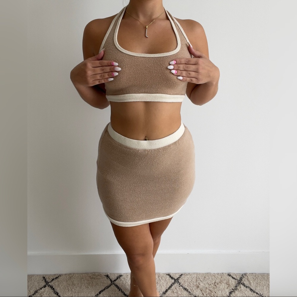 Two Piece Terry Cloth Set